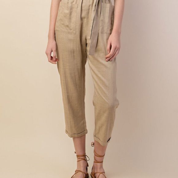 Gilli Casual & Cute NWT Natural Jumpsuit - Picture 5 of 8